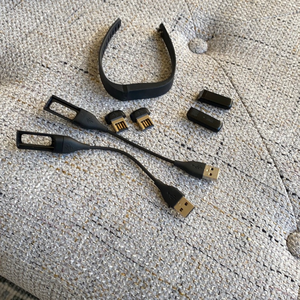 Fitbit with chargers